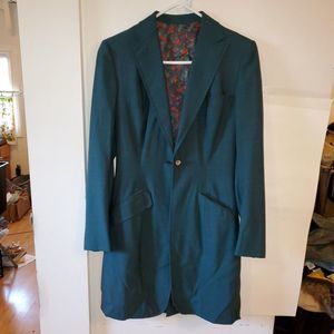 Miller's New York Women's Long Line Blazer Suit Jacket Hand Tailored Vintage